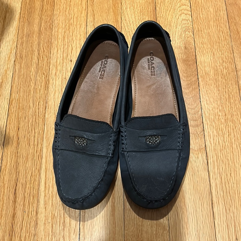 Coach driving loafers